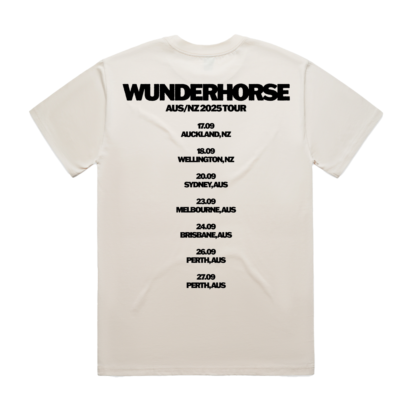 Flying Midas | Ecru Tour T-Shirt