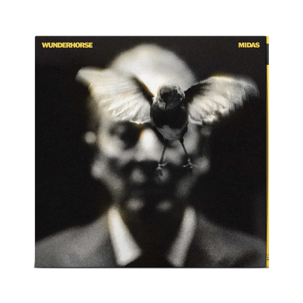 Midas | Exclusive Transparent Red with Black Splatter Vinyl